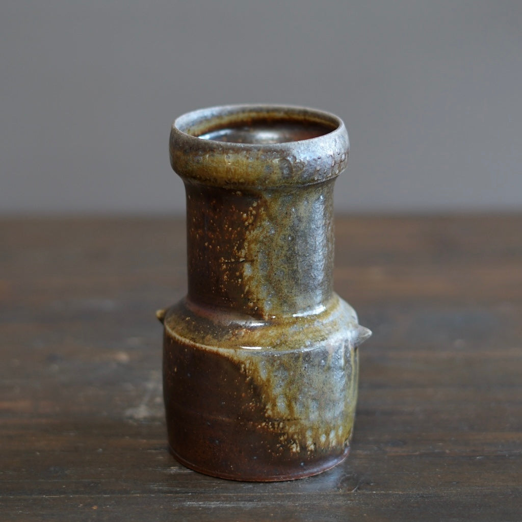 Wood Fired Flower Vase #SY746
