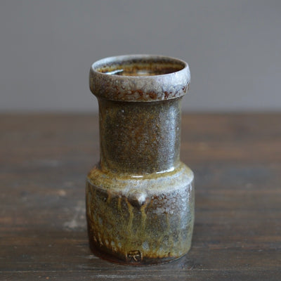 Wood Fired Flower Vase #SY746