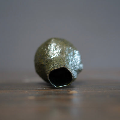 Green Caviar Small Flower Vase #LK872A