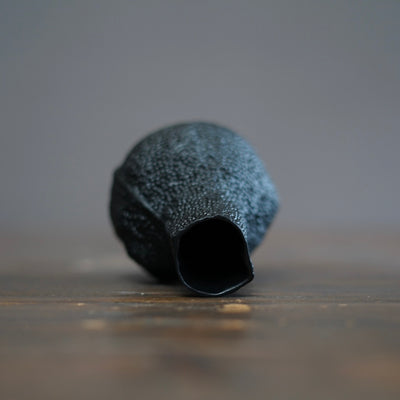 Black Caviar Small Flower Vase #LK872B