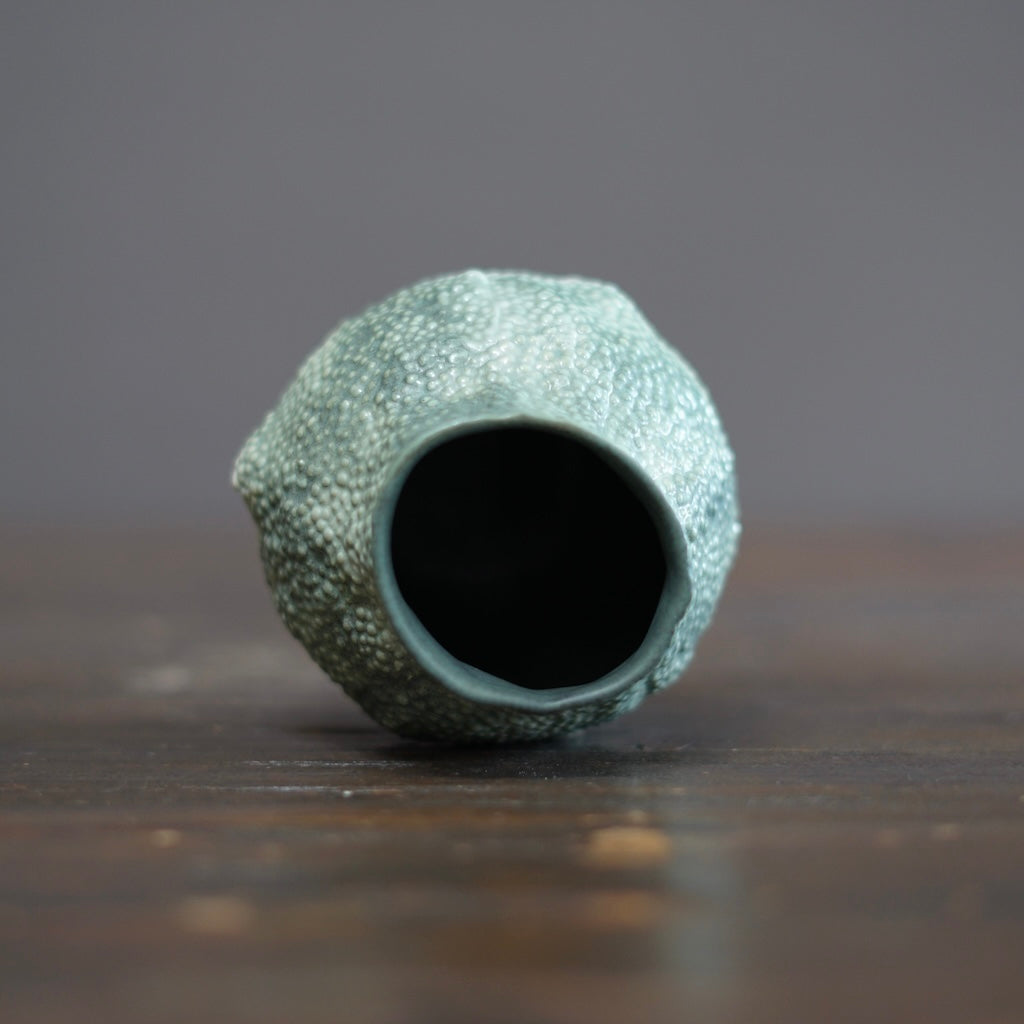 Green Caviar Small Flower Vase #LK873A