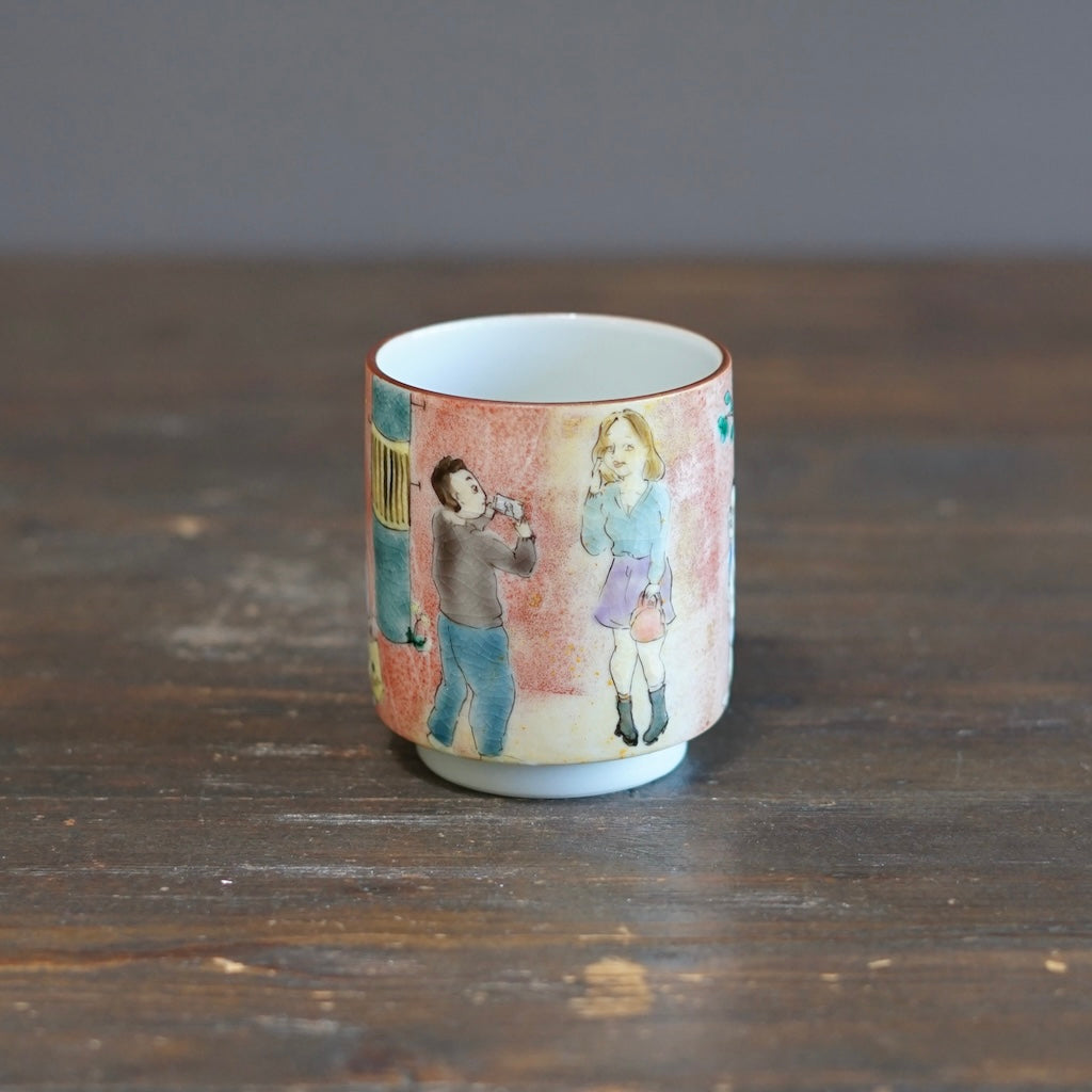 The Colors of the Evening YUNOMI Tea Cup #MA140C