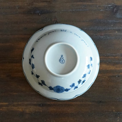 Peony King Shallow Bowl #Ki79B