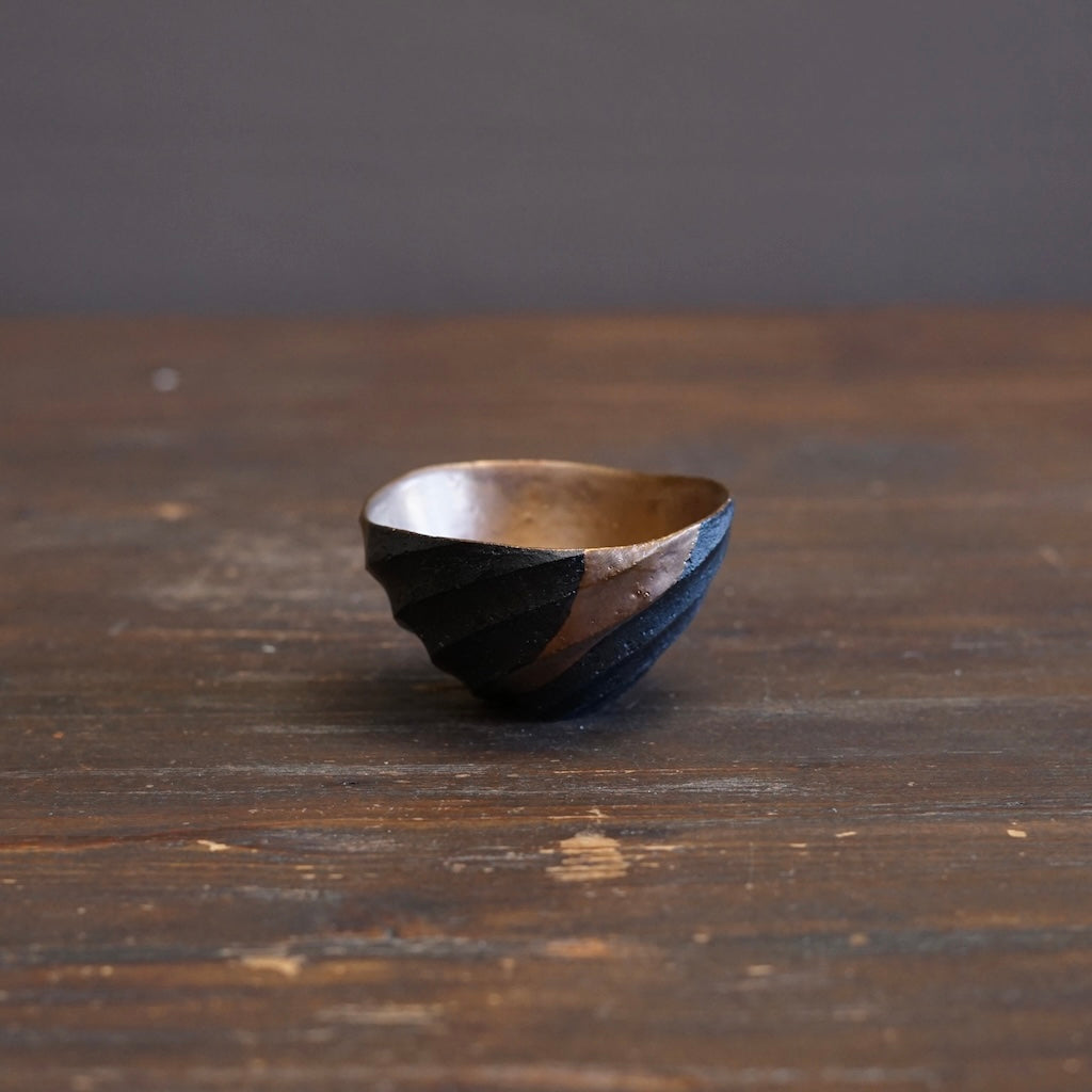 Twisted GUINOMI Sake Cup #OMT132A