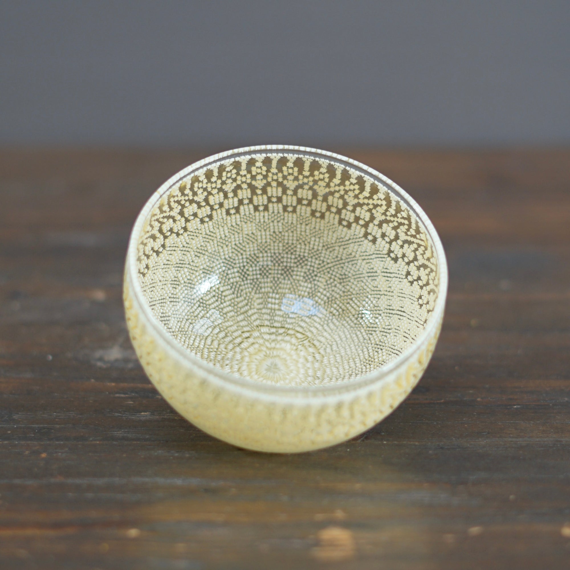 Dune of Stars Murrini Tea Ceremony Bowl #F3