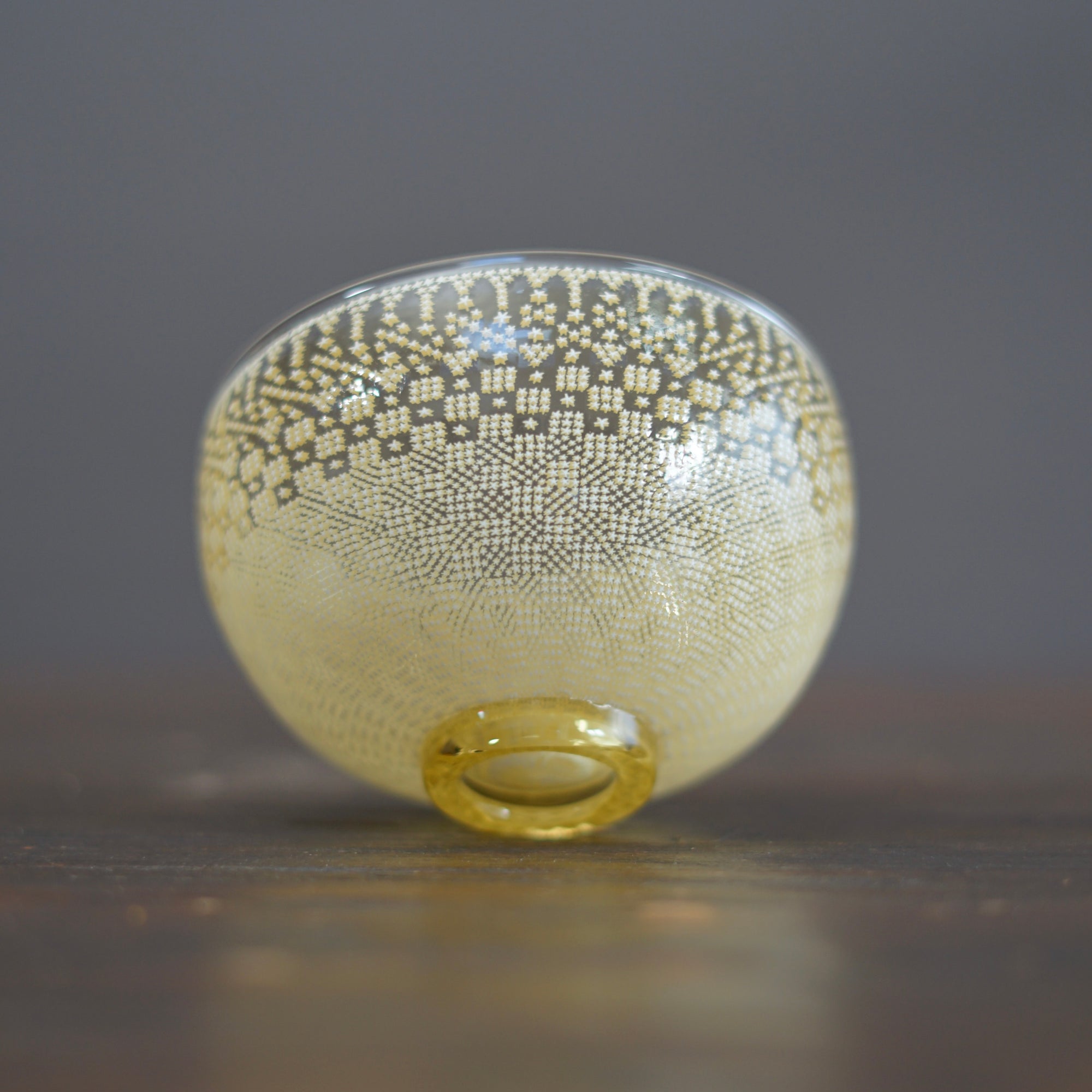 Dune of Stars Murrini Tea Ceremony Bowl #F3