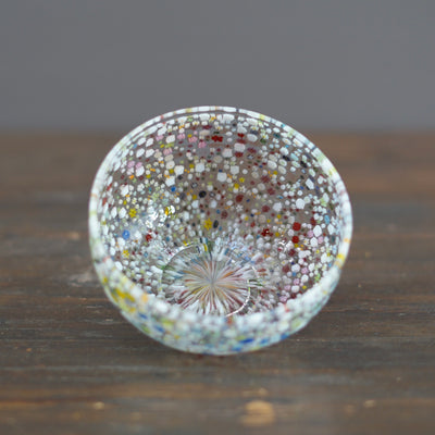 Flower Garden Murrini Tea Ceremony Bowl #F2