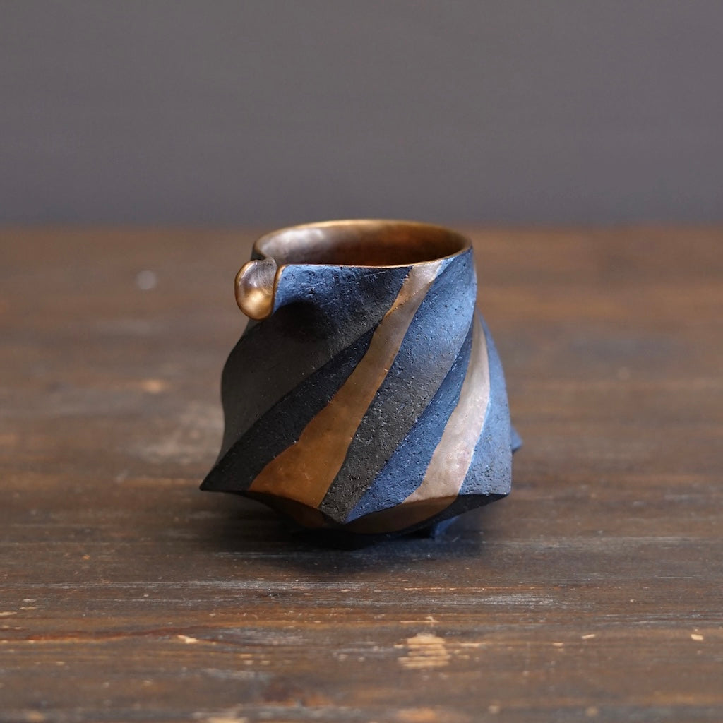 Twisted Copper KATAKUCHI Sake Serve #OMT117