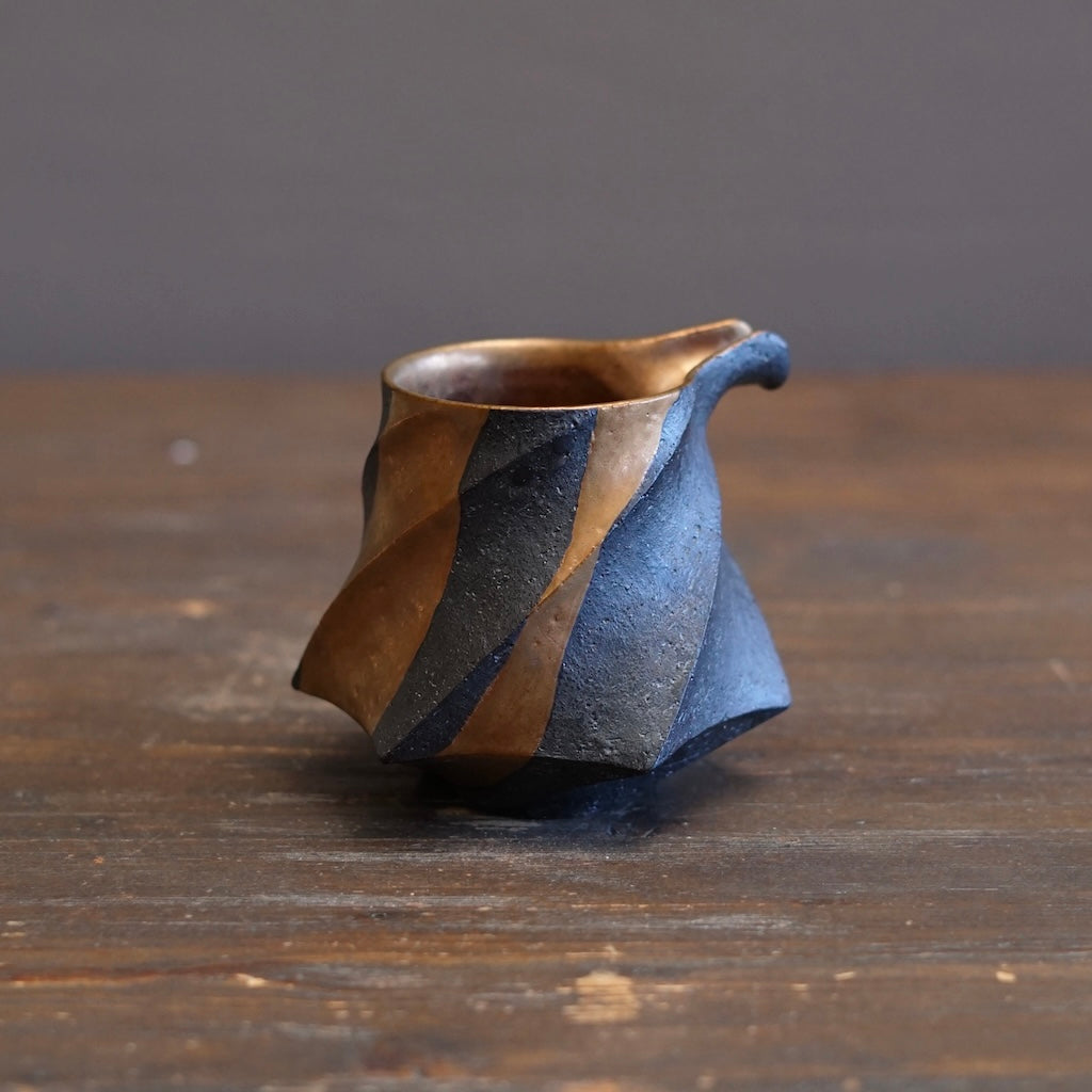 Twisted Copper KATAKUCHI Sake Serve #OMT117