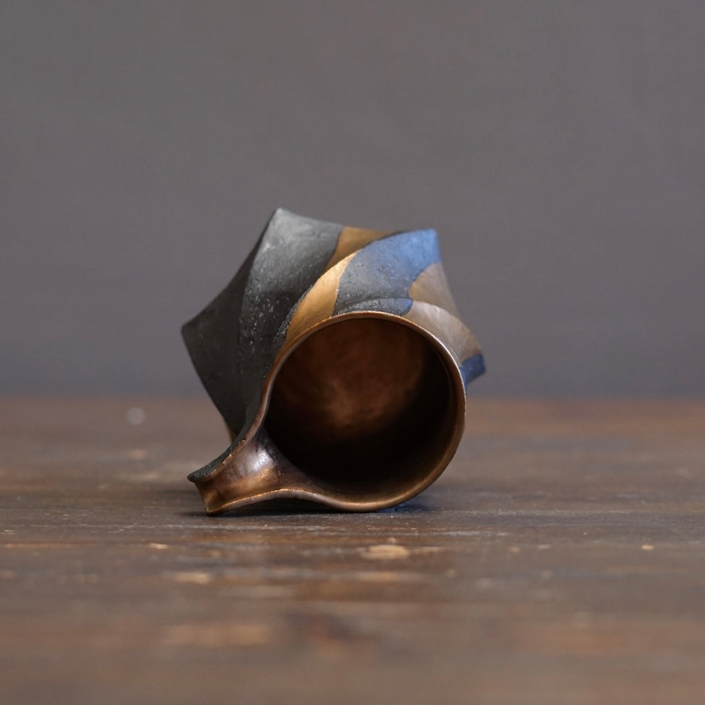 Twisted Copper KATAKUCHI Sake Serve #OMT117
