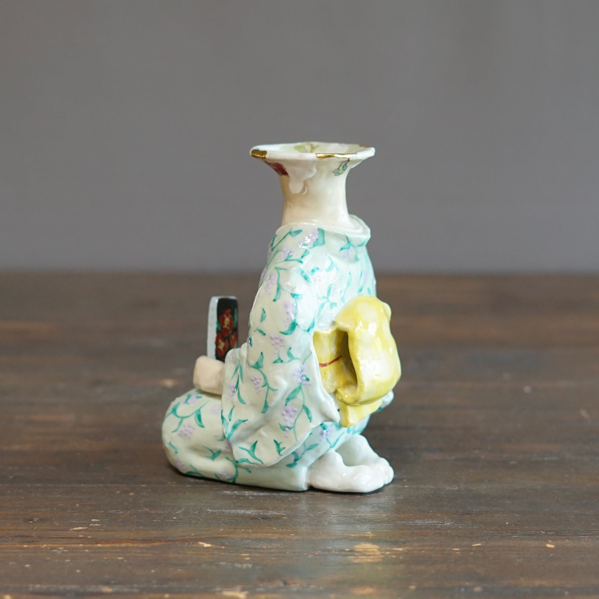 Smartphone Lady Flower Vase #MA138