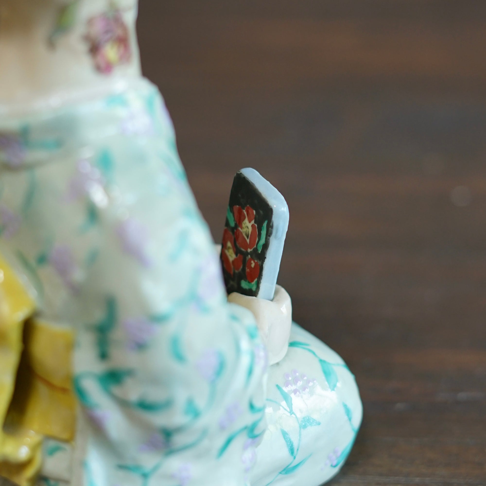Smartphone Lady Flower Vase #MA138