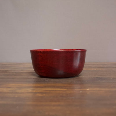 Large Red Noodle Bowl #F24-5