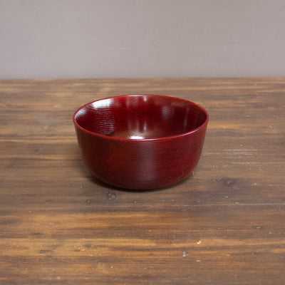 Large Red Noodle Bowl #F24-5