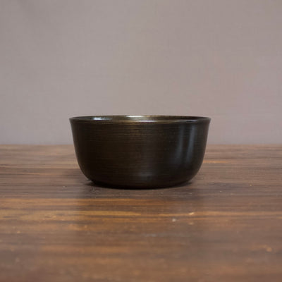 Large Black Noodle Bowl #F24-6