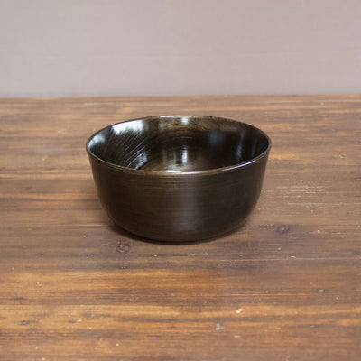 Large Black Noodle Bowl #F24-6