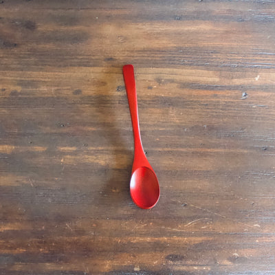 Red Dessert Spoon #E961