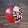 Red Skull Glass Tea Bowl #YU3B