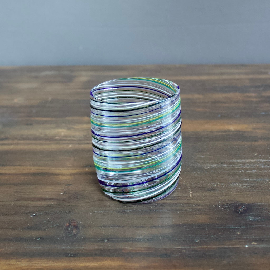 Swirl Glass Tumbler #U26R