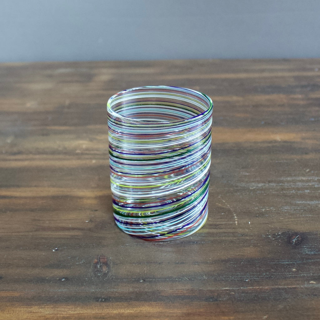 Swirl Glass Tumbler #U26O