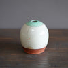 "Schematics" Globe Form Vase #BC57C