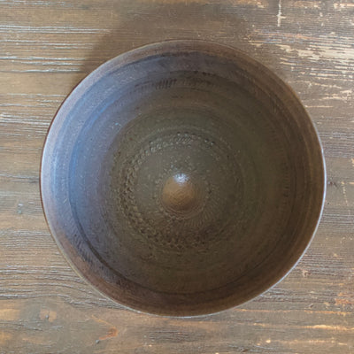 KOKUIN TOTAI SHIKKI, Black Tea Ceremony Bowl #NK47