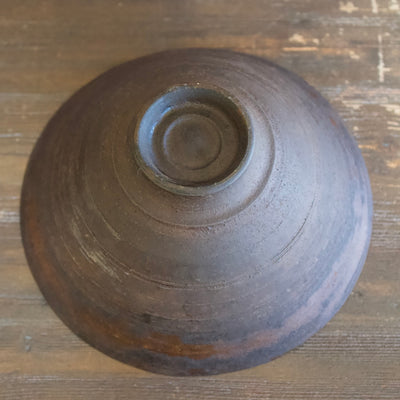 KOKUIN TOTAI SHIKKI, Black Tea Ceremony Bowl #NK47