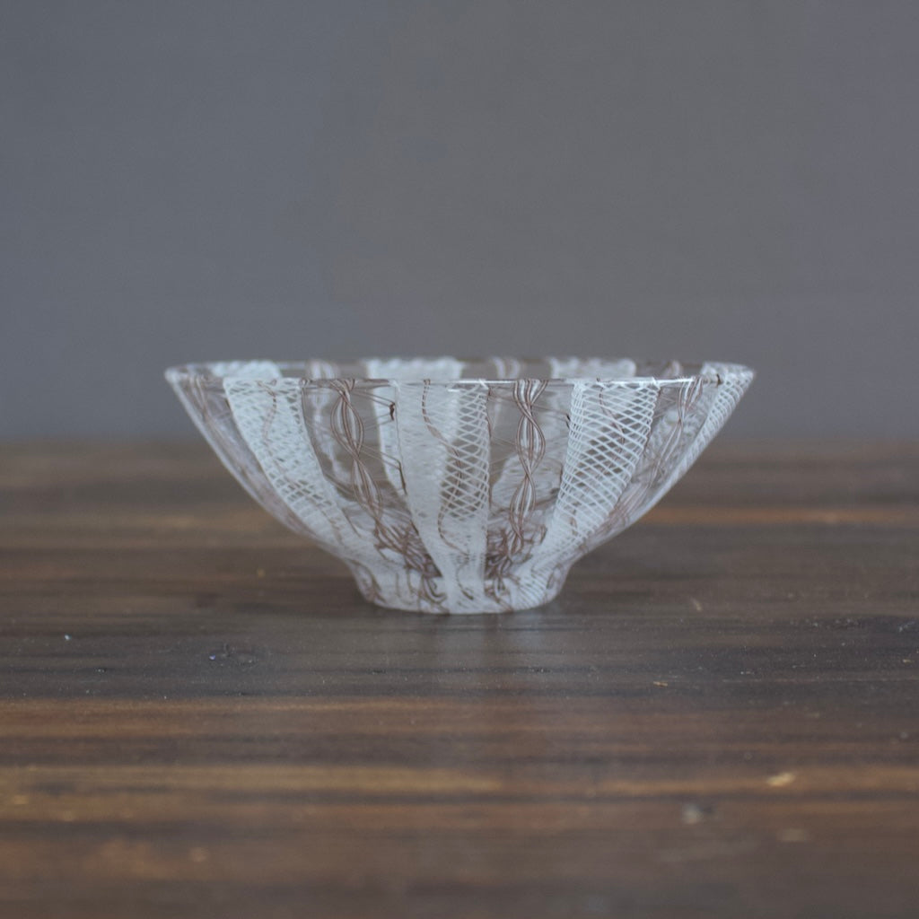 Lace Glass Dessert Bowl #U29C