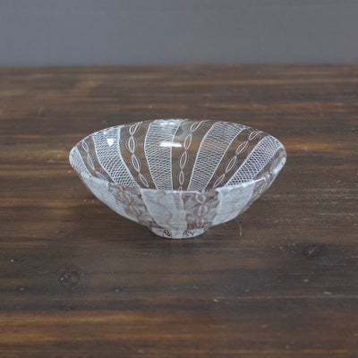 Lace Glass Dessert Bowl #U29E