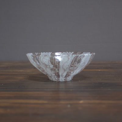 Lace Glass Dessert Bowl #U29F