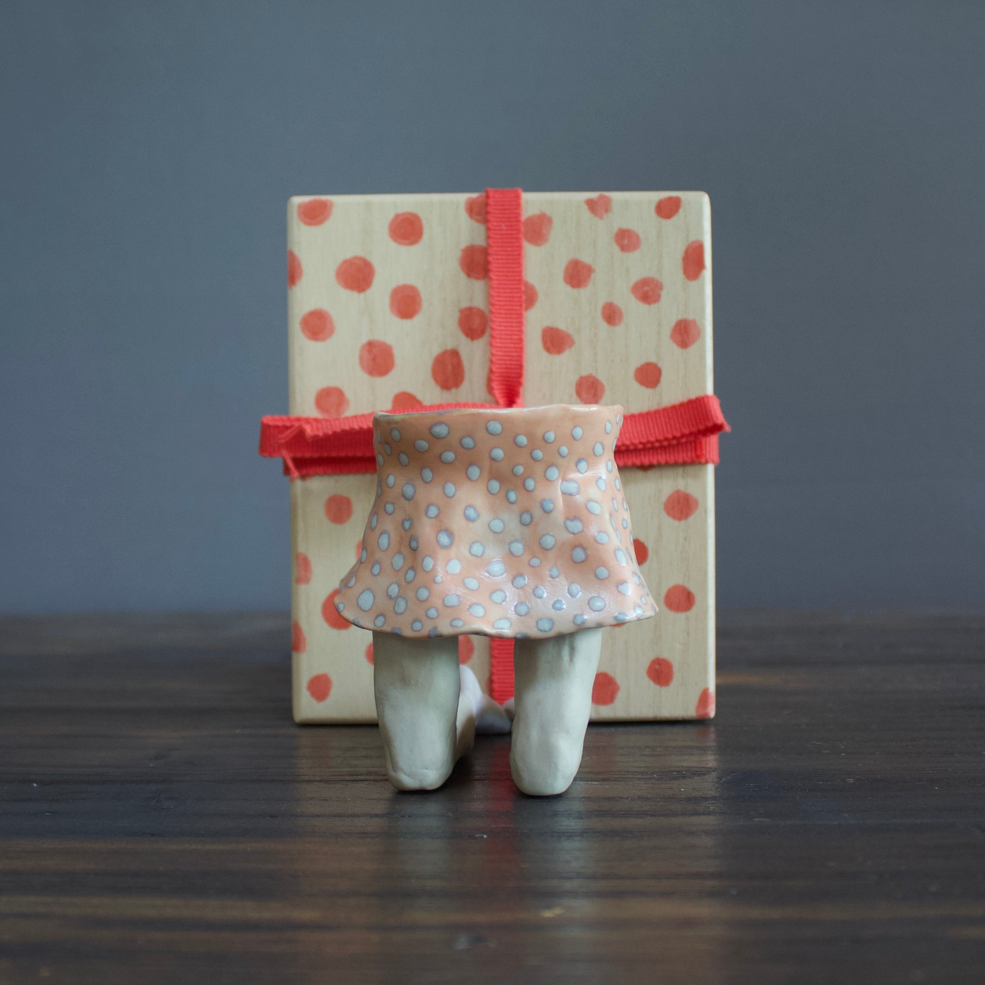 Polka Dot Skirt Cup #MA95