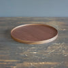 Small Walnut Circle Tray #GF22064