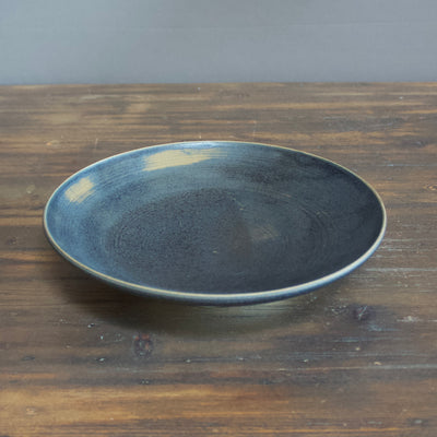 Navy Medium Shallow Bowl #KZ322C