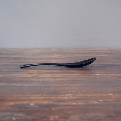 Black AKEBONO Soup Spoon #E965