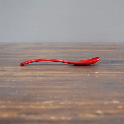 Red Dessert Spoon #E961