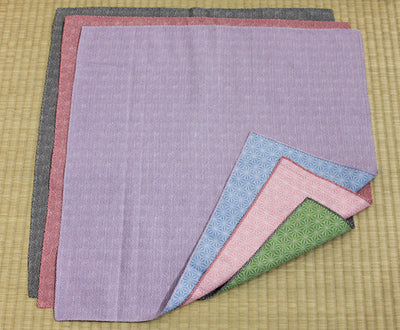 SAMEKOMON / ASAGATA Assorted Color set of 6 Dinner Napkin