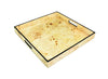 16" x 16" Square Tray, Maple Burl