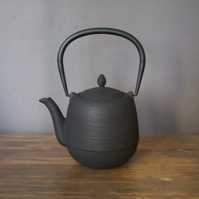 Cast Iron Tea Pot "Pine Cone" Black #480-480