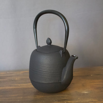 Cast Iron Tea Pot "Pine Cone" Black #480-480