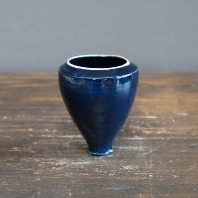 Navy Blue Hanging Flower Vase #HN121