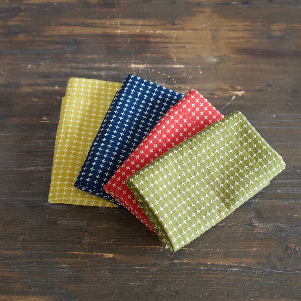 JUJISASHIKO Green Dinner Napkin