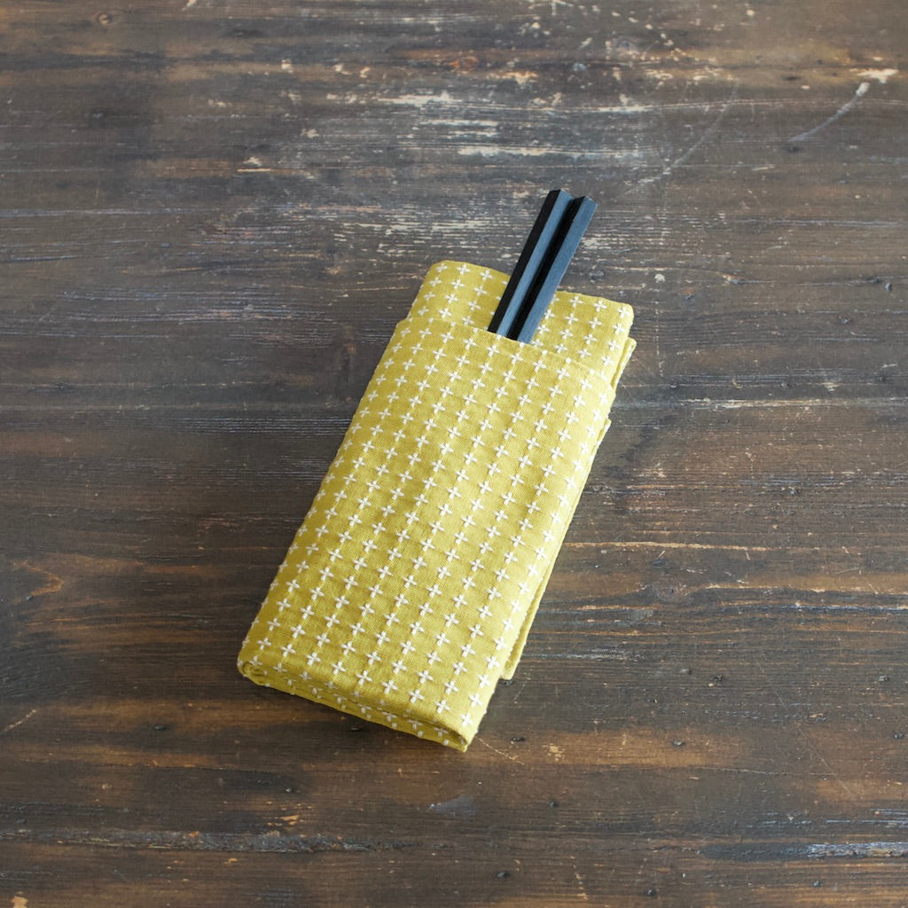 JUJISASHIKO Yellow Dinner Napkin