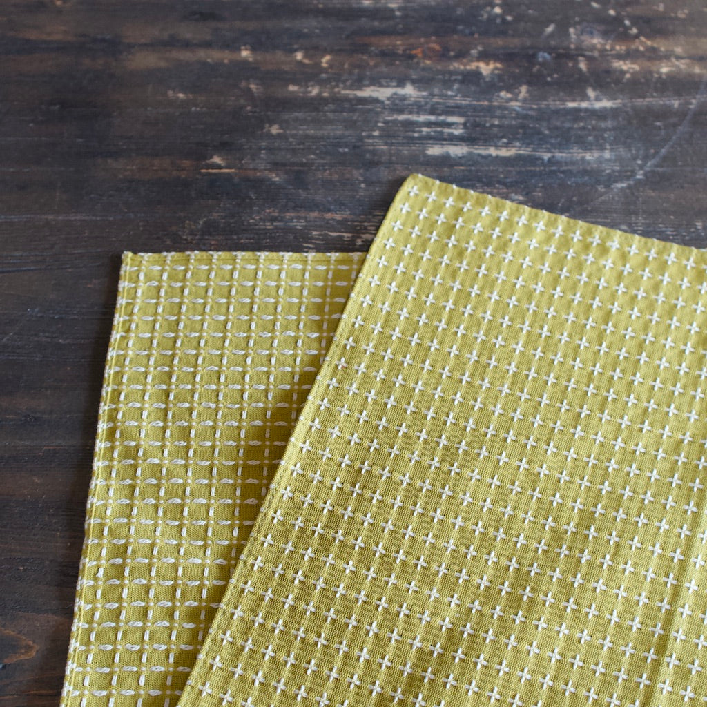 JUJISASHIKO Yellow Dinner Napkin