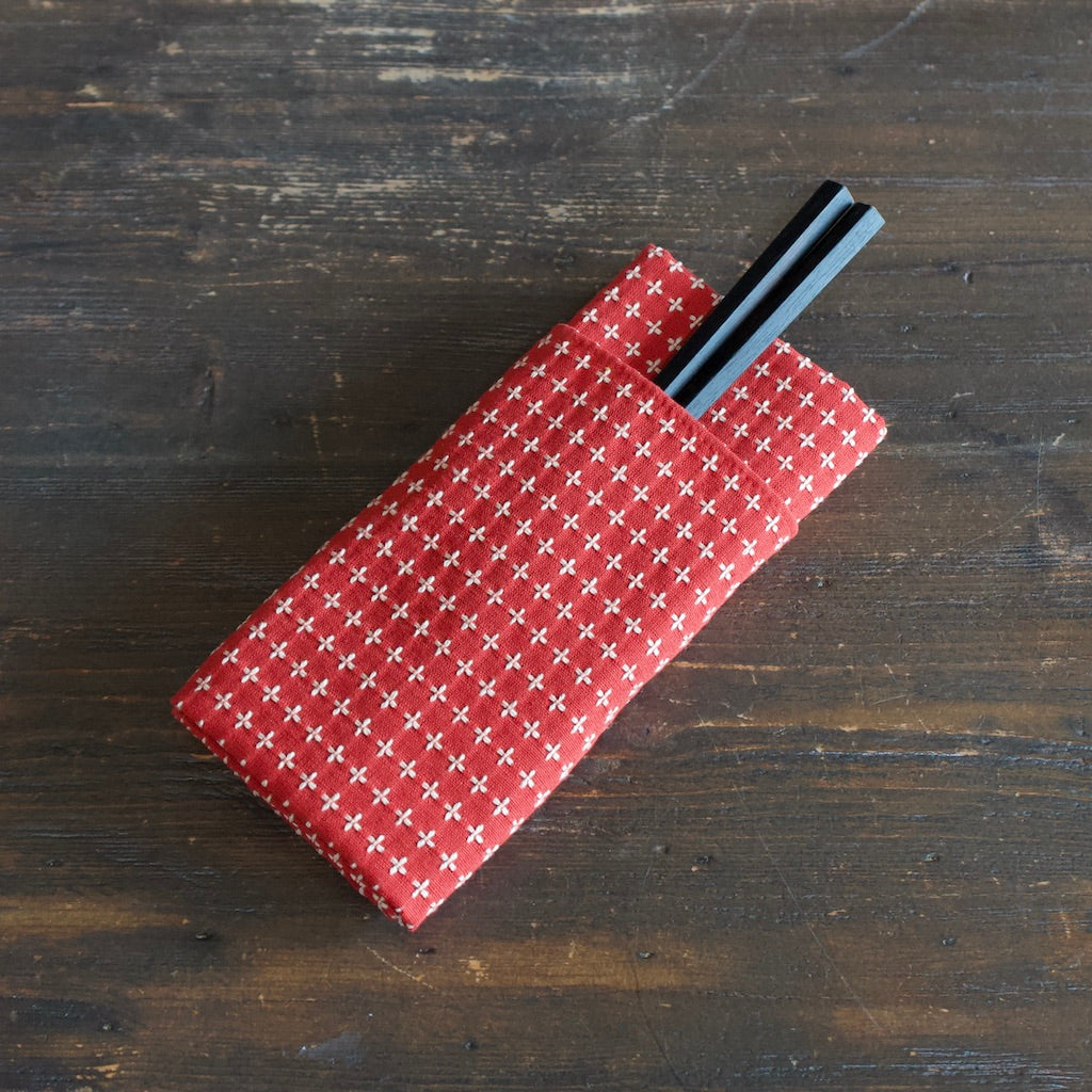 JUJISASHIKO Red Dinner Napkin