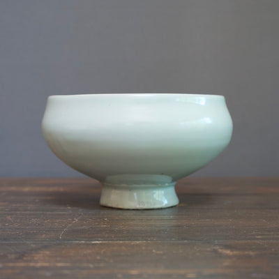 Wood Fired Celadon Bowl by Yuriko Morioka #S232