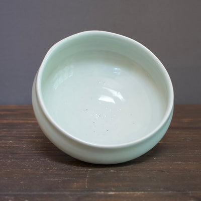 Wood Fired Celadon Bowl by Yuriko Morioka #S232