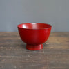 Lacquer Bowl Red #NN202 by Isaburo Kado