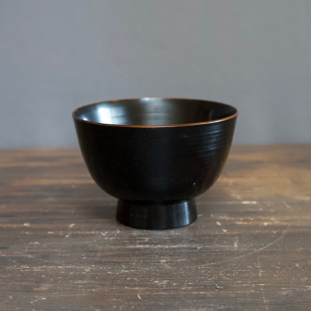 Lacquer Bowl Black #NN203 by Yui Kado