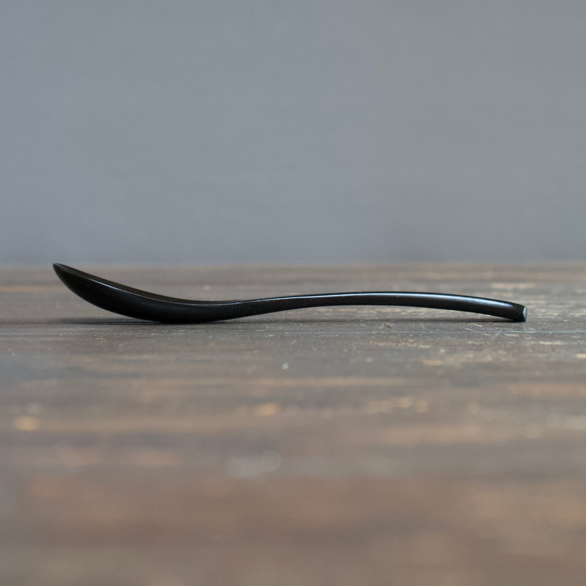 Lacquer Spoon Black