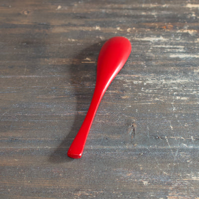 Lacquer Spoon Red